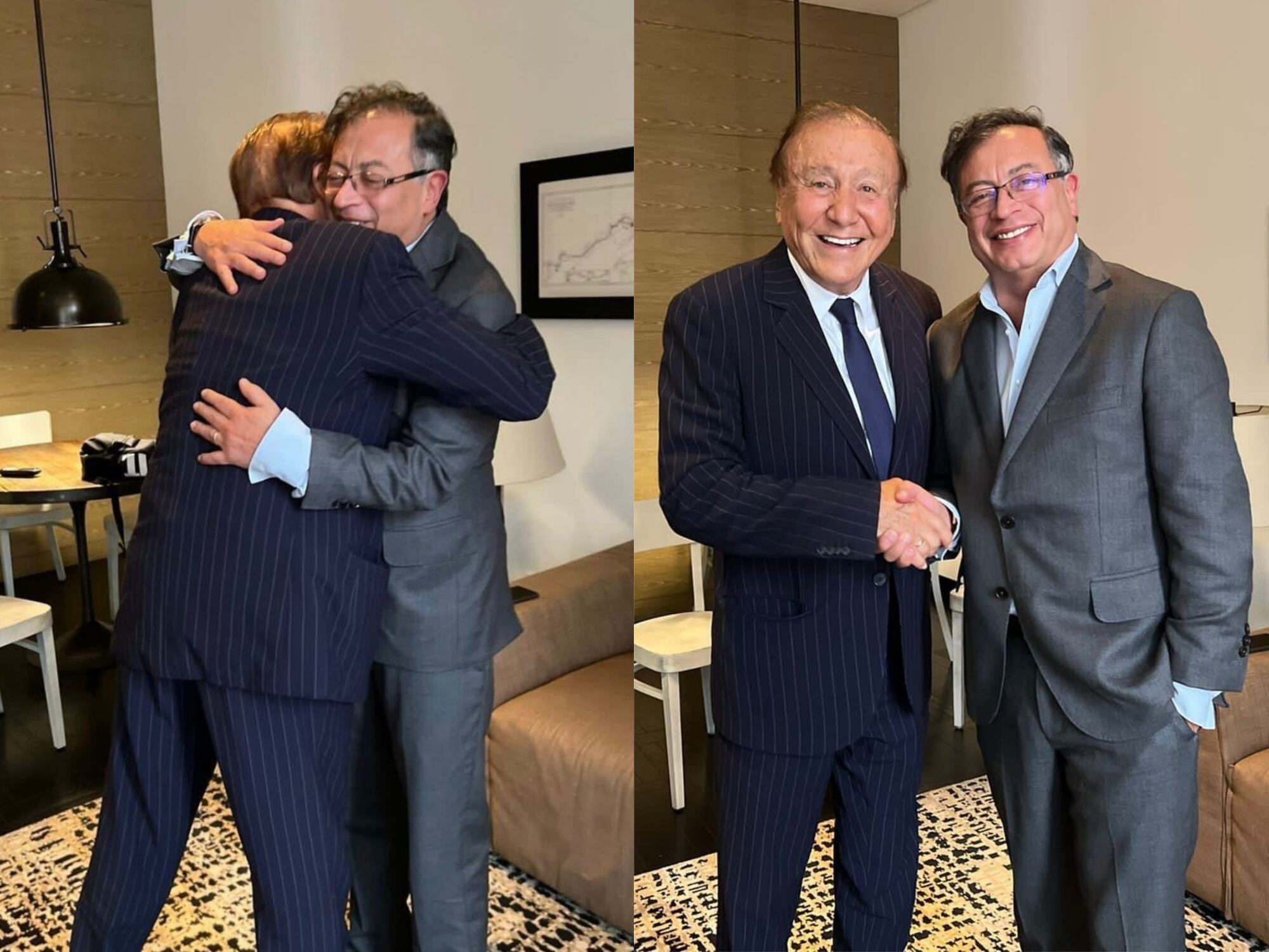 Rodolfo Hernández y Gustavo Petro. Foto: @nicolaspetroB