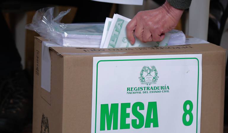 Votación Consulta Anticorrupción. 