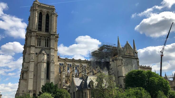 Un año del incendio en la Catedral de Notre Dame