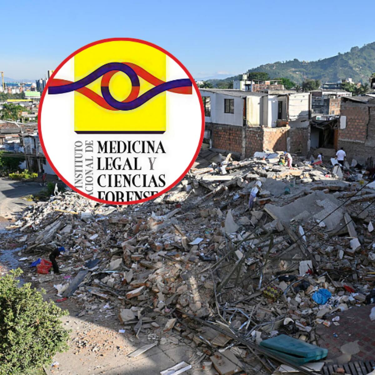 Medicina Legal identificó a 260 cuerpos que recibió tras el terremoto 7,4 en Colombia