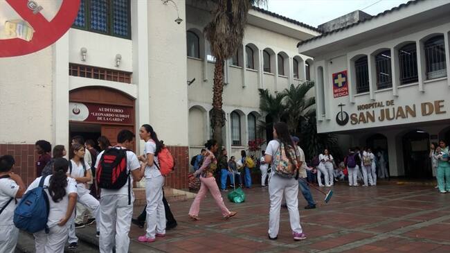 El panorama radica en la deuda de las EPS con el hospital, que ya alcanza los 11.000 millones de pesos. Foto: Erika Rebolledo (W Radio)