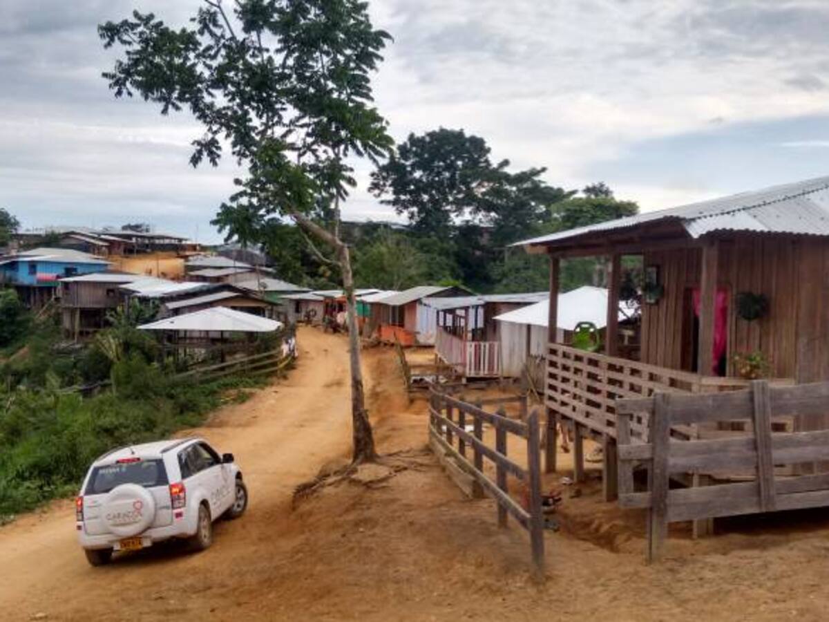 Derrumbe en la vía a Carrizales retrasa campamento para las Farc en Remedios, Antioquia