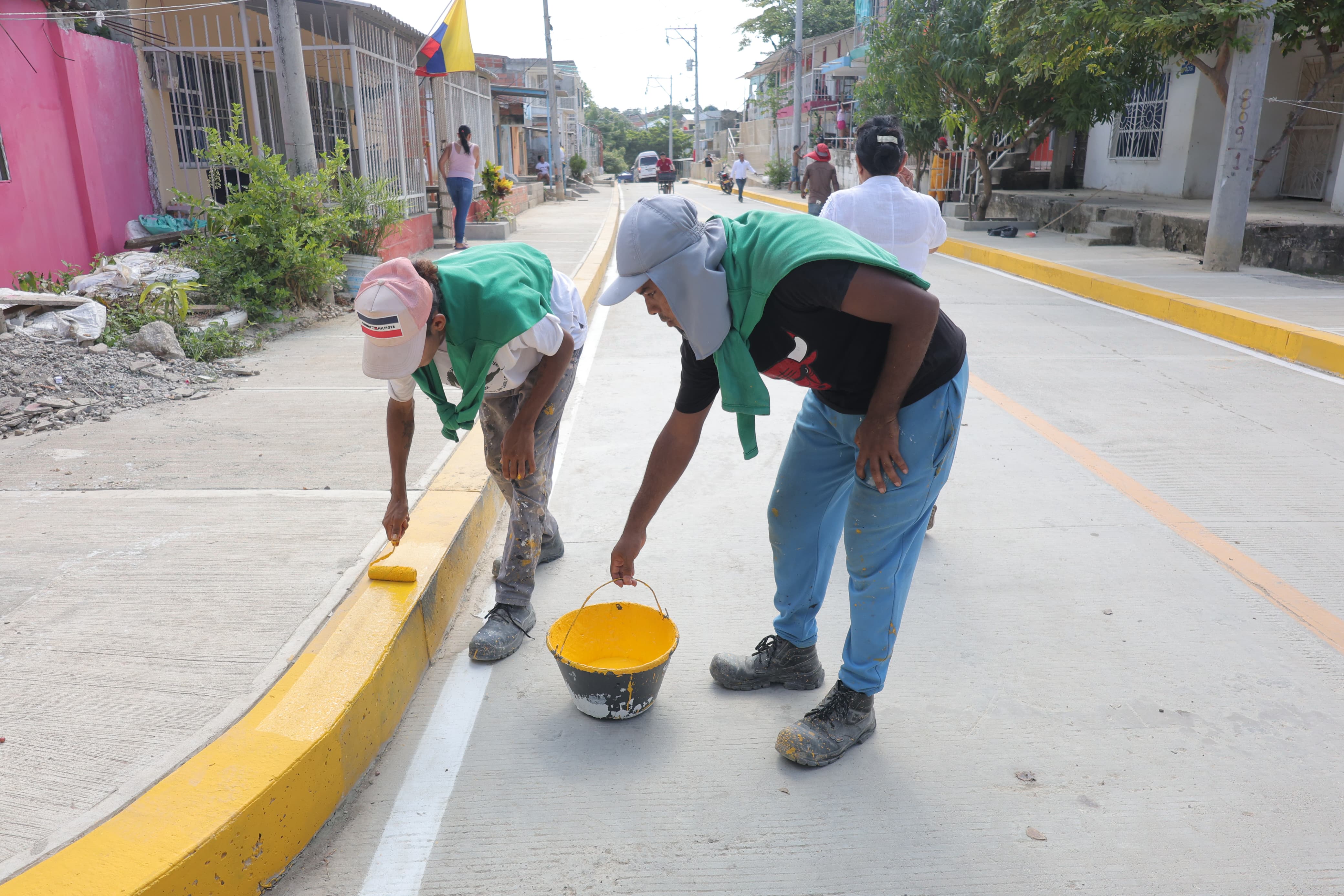 Alcalde Turbay entregó calle en El Libertador e inspeccionó otras vías en rehabilitación