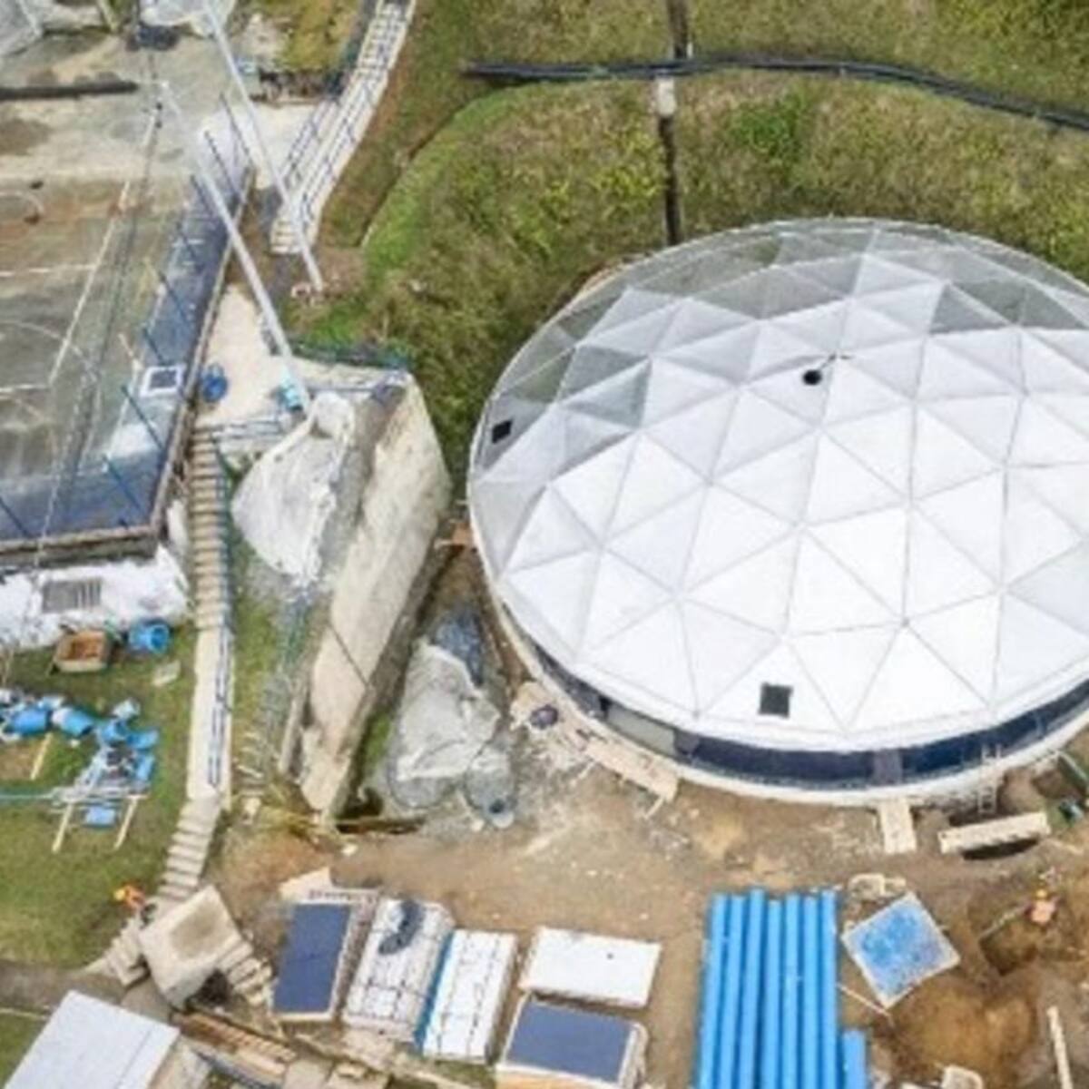 Nuevo tanque en la Planta Niza para mejorar servicio de agua en Manizales