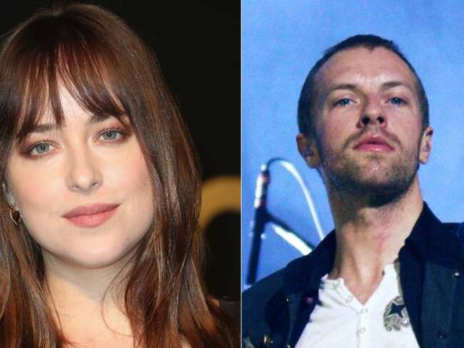 Dakota Johnson y Chris Martin