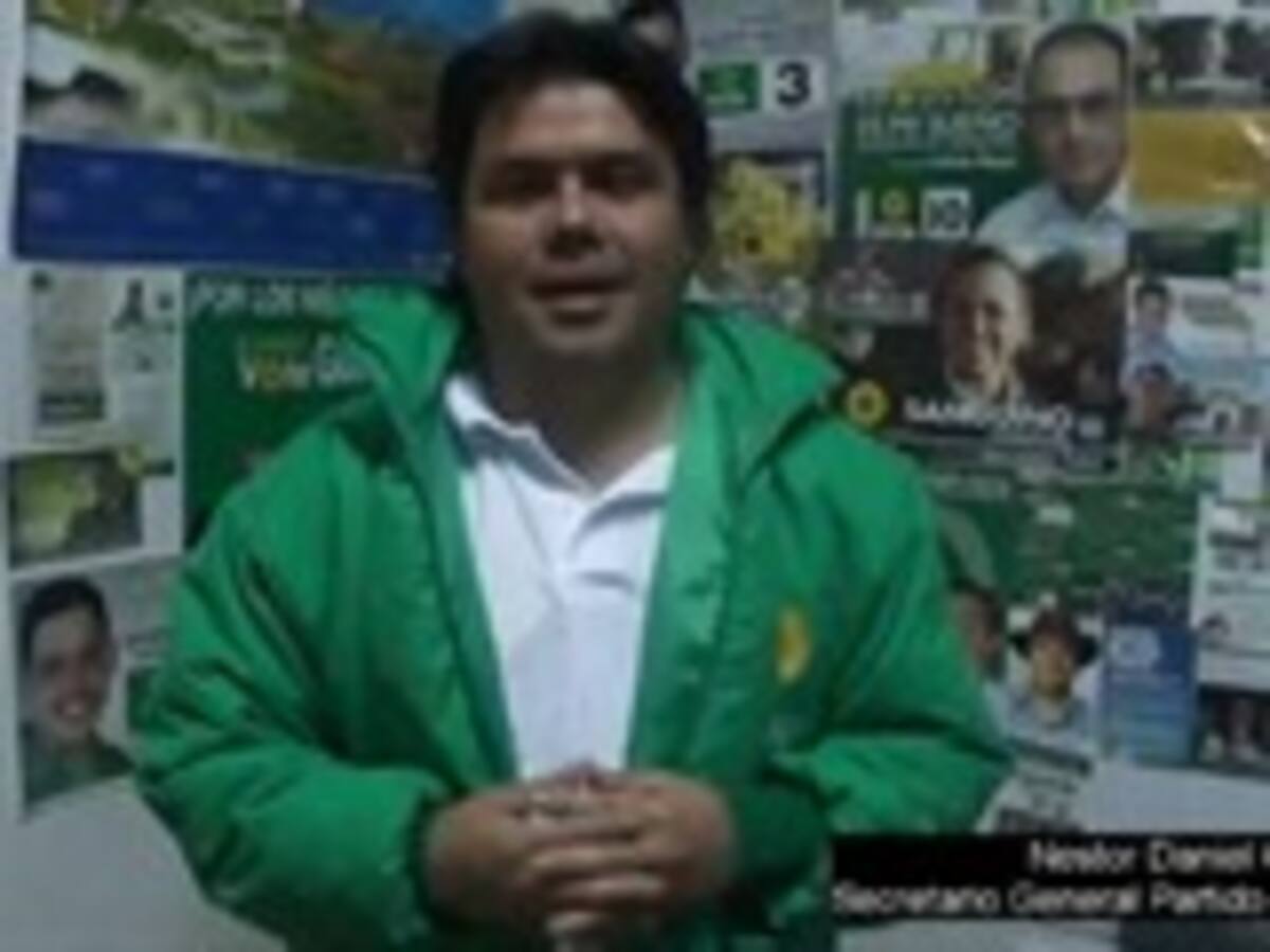Impresiones en el Partido Verde, tras conocer las votaciones por la Alcaldía de Bogotá