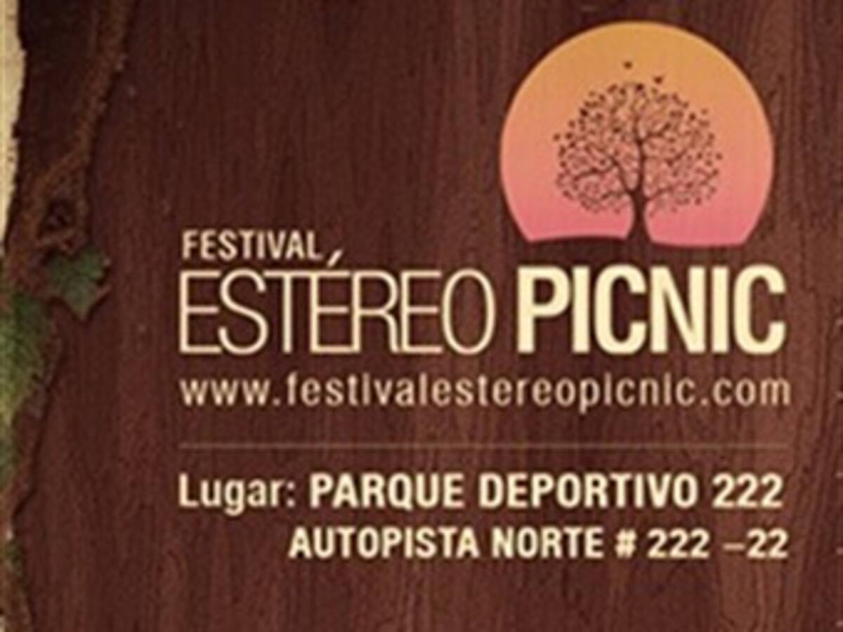 Cuarto Estéreo Picnic rockero en Bogotá