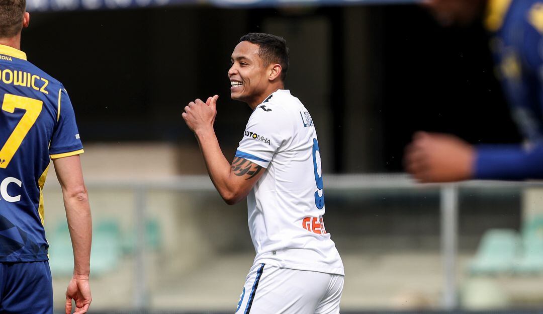 Luis Muriel comparte tabla de goleadores en Europa con Benzema y Salah