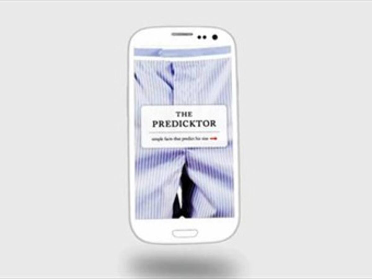 La nueva aplicación de Smartphone “Predicktor” predice el tamaño del pene