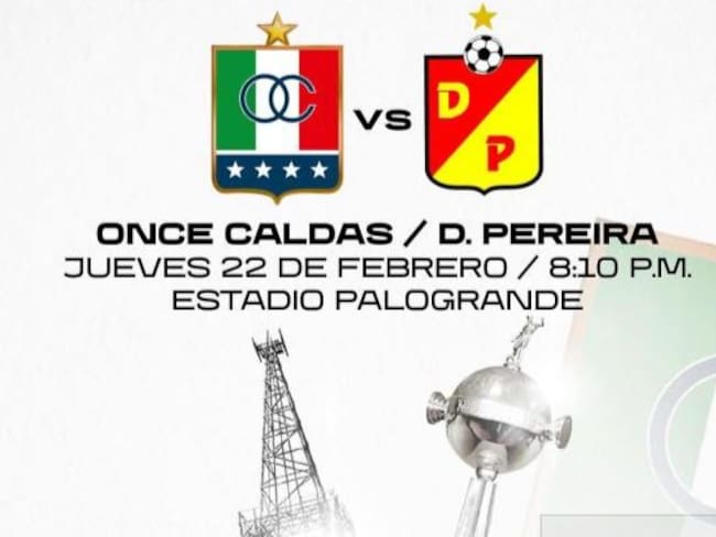 Clásico cafetero el jueves 22 de febrero en el estadio Palogrande de Manizales