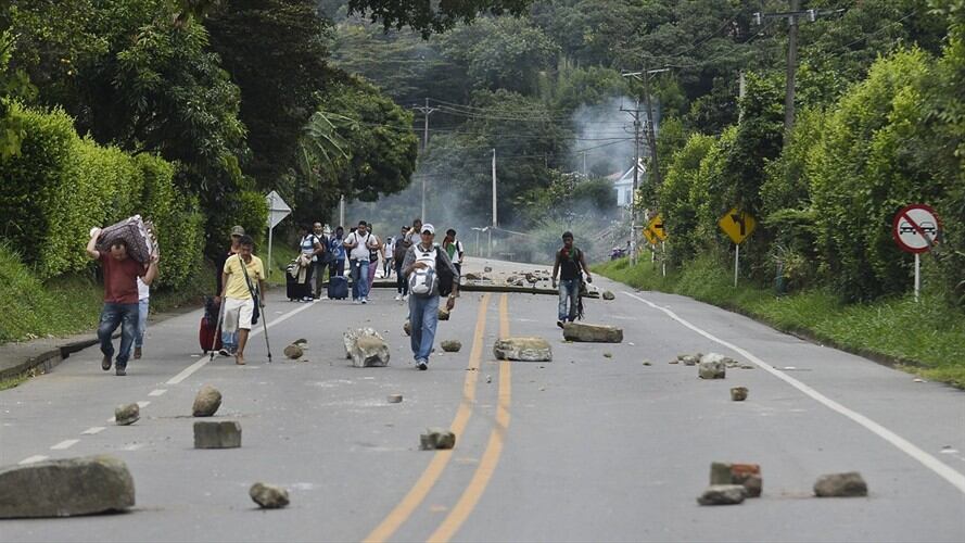 Vía Medellín - Quibdó Foto: Getty Imáges archivo de referencia