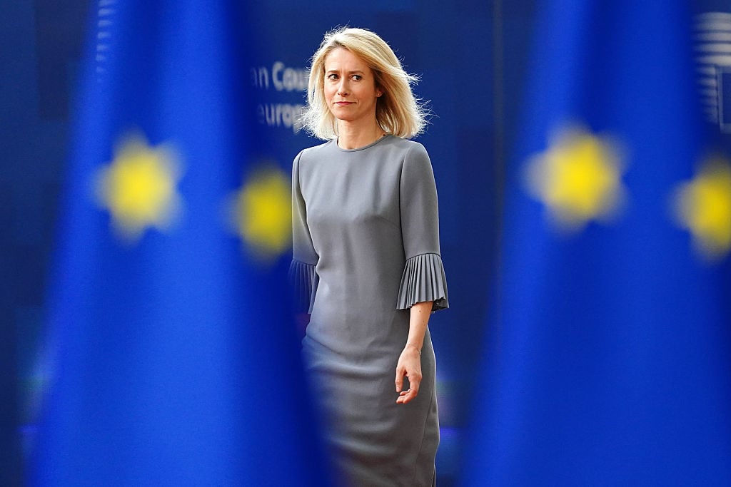 Kaja Kallas. (Photo by Pier Marco Tacca/Getty Images)
