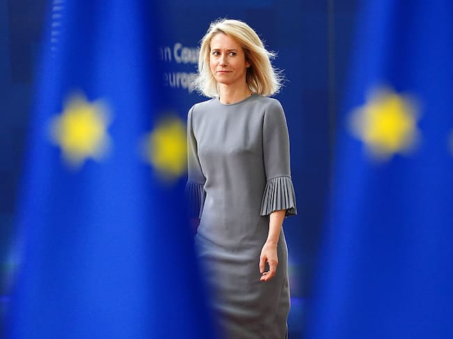 Kaja Kallas. (Photo by Pier Marco Tacca/Getty Images)