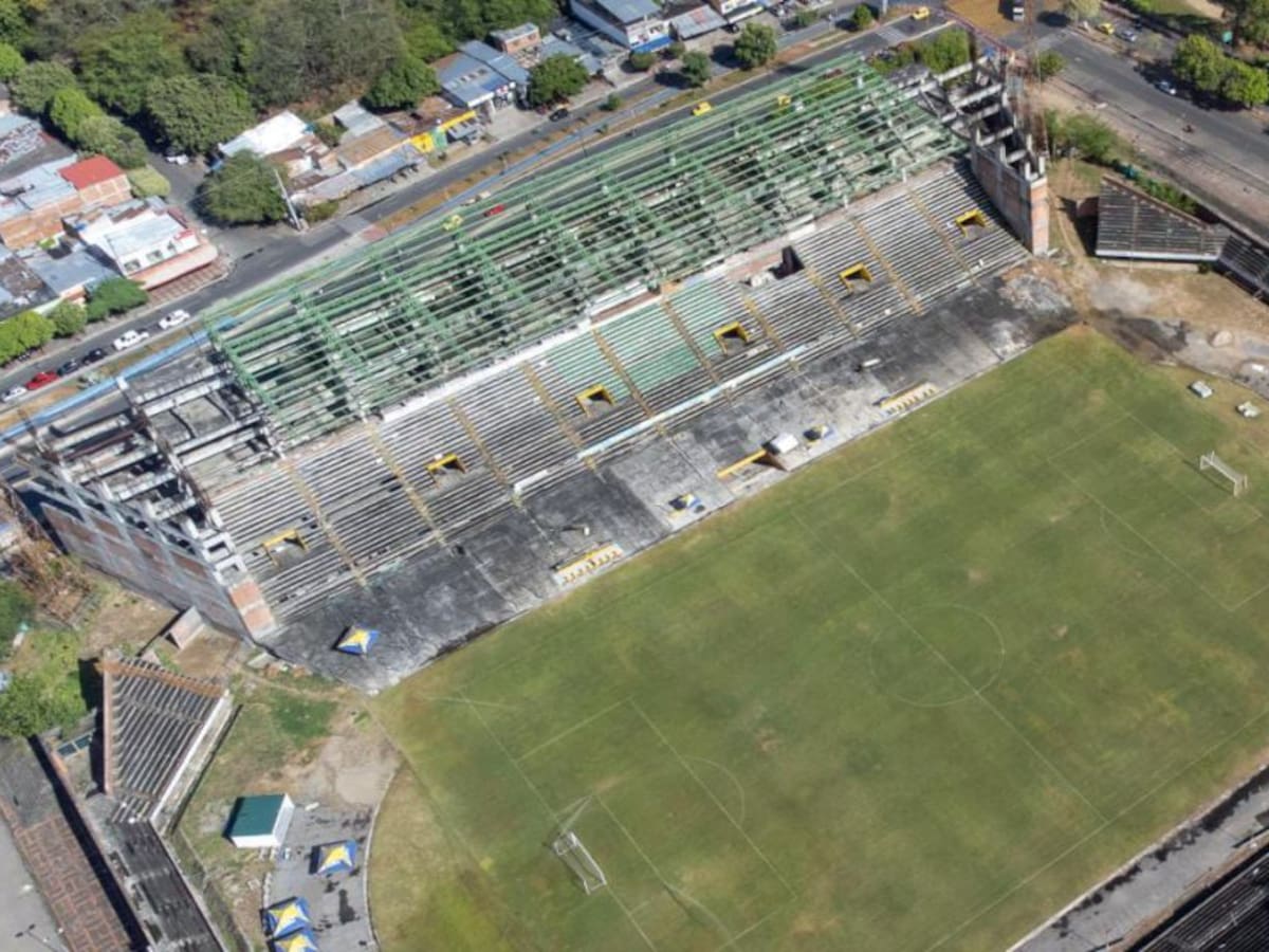 Obras del estadio Guillermo Plazas Alcid de Neiva en veremos