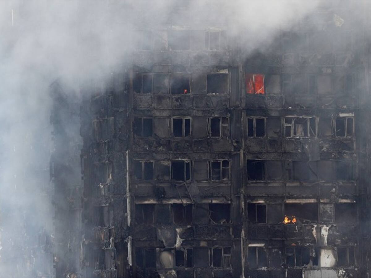 Dos familias colombianas habrían sido afectadas por el incendio de Londres
