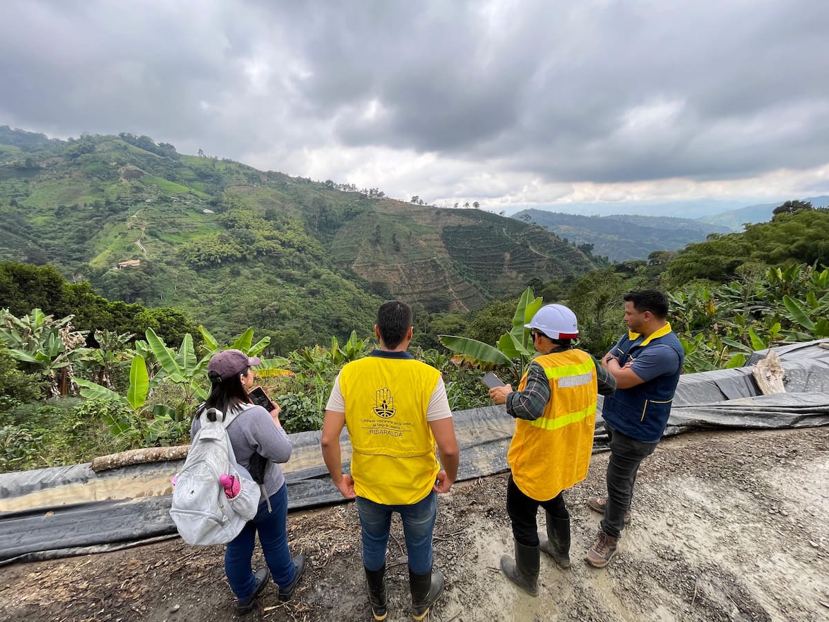 La Coordinación de Gestión del Riesgo está recorriendo obras de mitigación en Risaralda