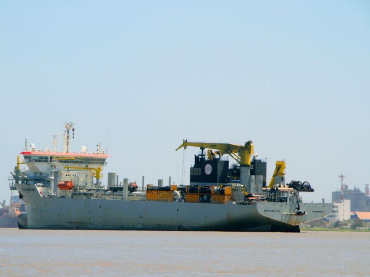 Canal de acceso al puerto de Barranquilla con más de 10 metros de calado