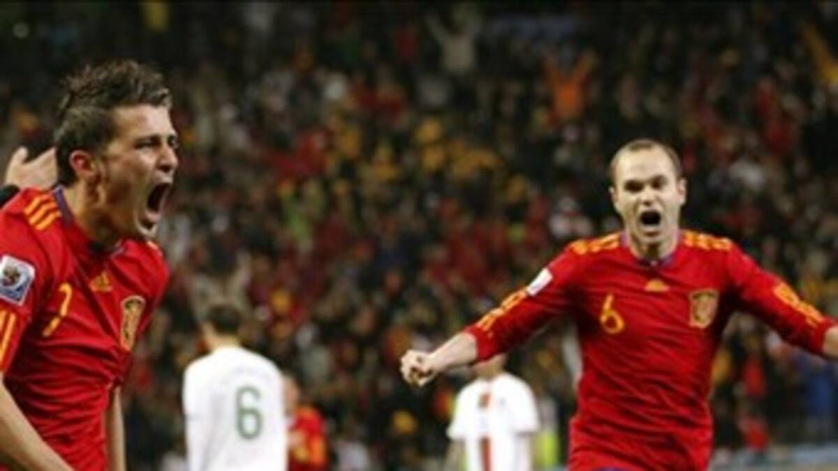 España vence 1-0 a Portugal y será rival de Paraguay en cuartos