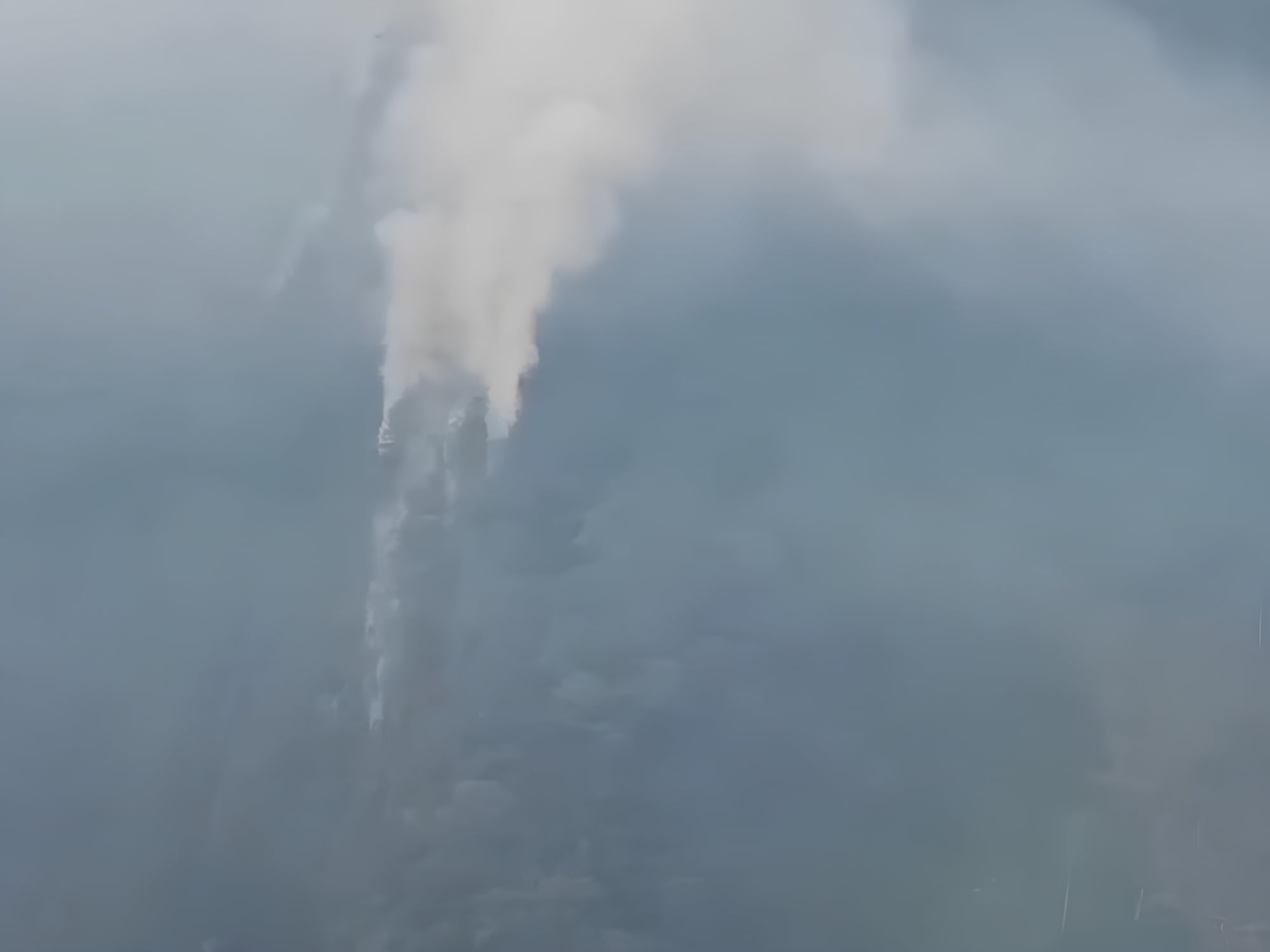 Incendio forestal genera preocupación en El Peñón, Santander. Foto: Gestión del Riesgo de Desastres | Santander