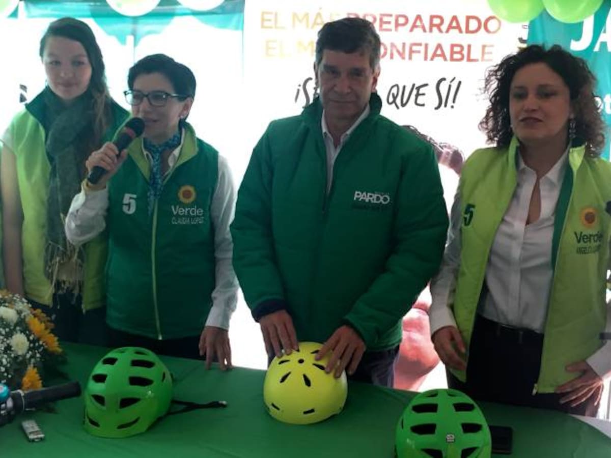 Pardo representa el amor y respeto por Bogotá: Claudia López