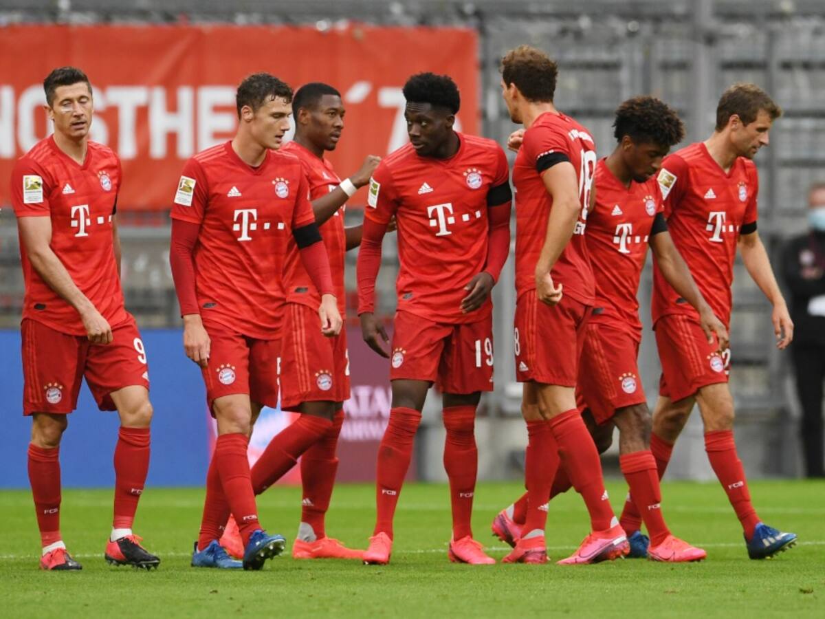 El Bayern Múnich pasó el susto y terminó goleando al Frankfurt