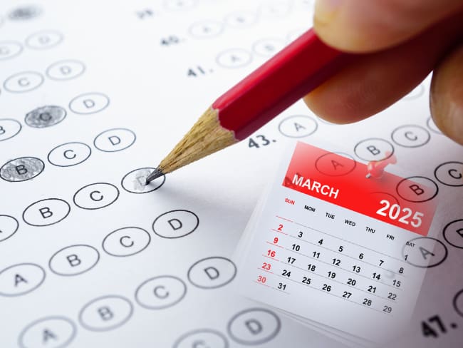 Pruebas Saber Pro 11 Calendario B. Imagen vía Getty Images