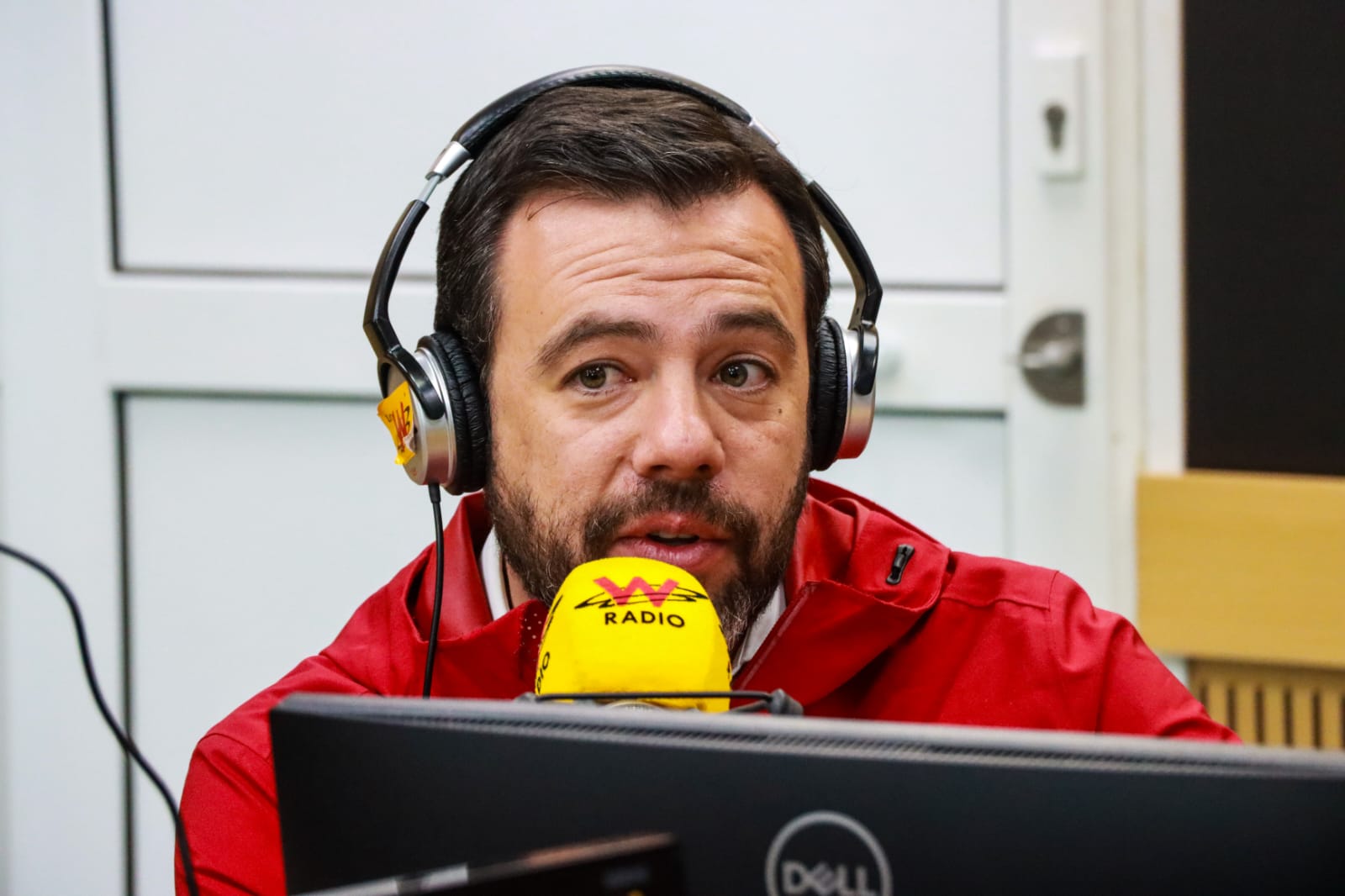 Candidato a la Alcaldía de Bogotá Carlos Fernando Galán en Sigue La W. Foto: W Radio.