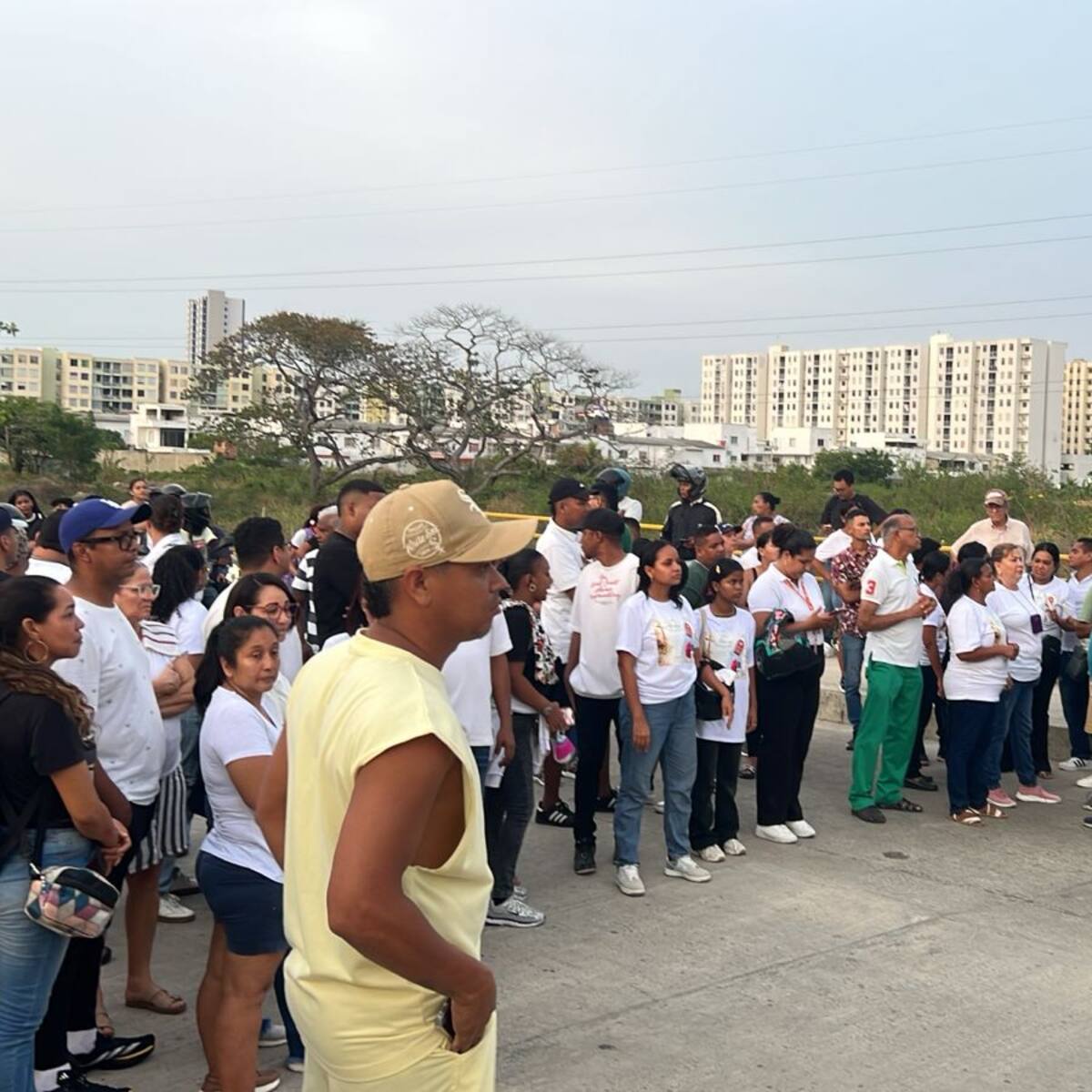 Habitantes de Parque Heredia realizaron manifestación pacífica y pidieron más seguridad