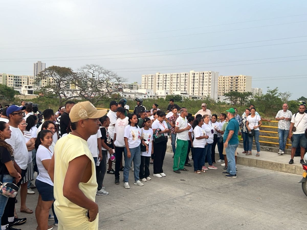 Habitantes de Parque Heredia realizaron manifestación pacífica y pidieron más seguridad