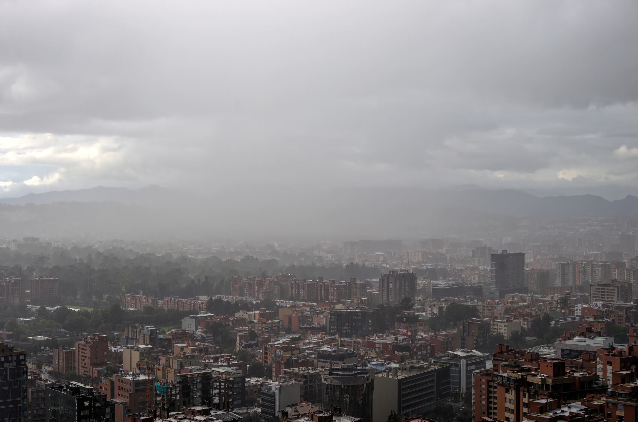 Calidad del aire en Bogotá. Foto: Getty Images.