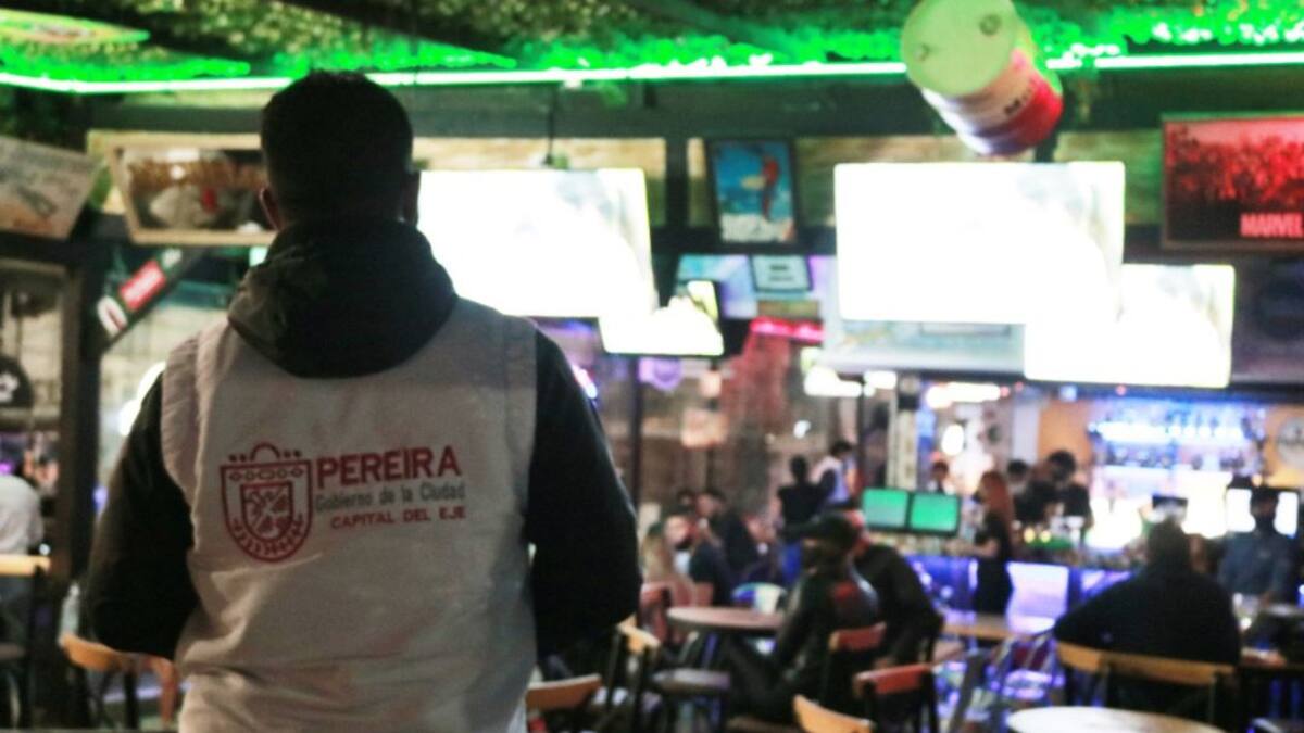 Un bar y una cancha fueron cerrados en Pereira por incumplir protocolos