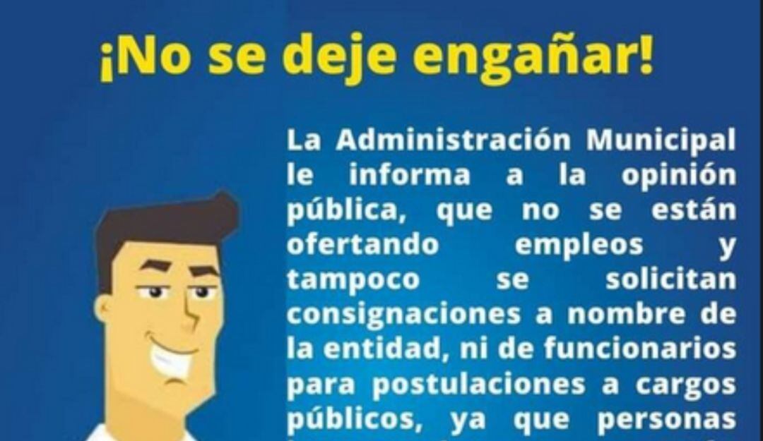 oferta falsa de empleo
