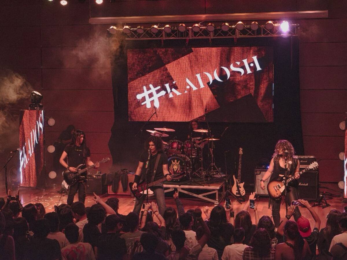 Kadosh: la banda santandereana que usa el rock para combatir el bullying