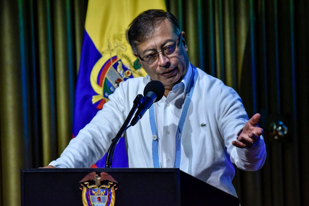 Gustavo Petro. (Photo by Guillermo Legaria Schweizer/Getty Images)