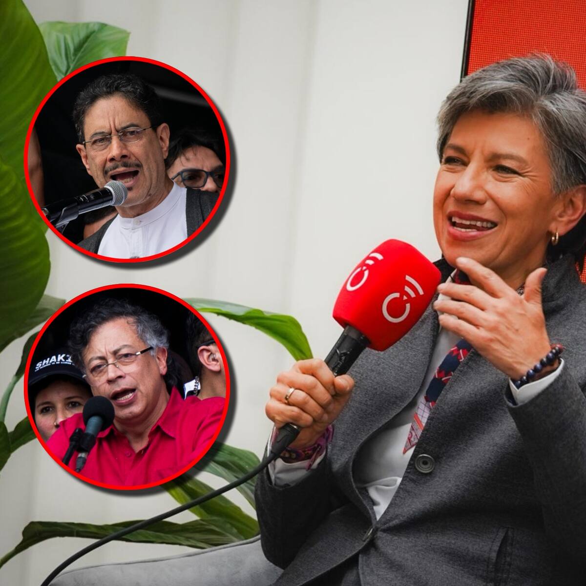 El presidente Petro es el jefe de debate de Iván Cepeda: Claudia López, candidata presidencial