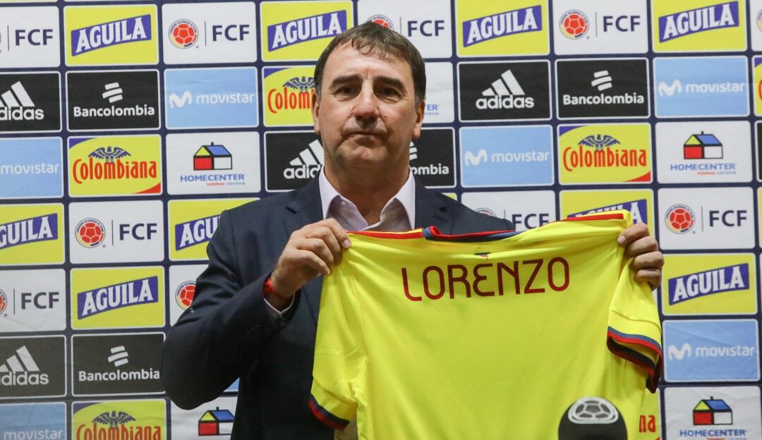 Néstor Lorenzo, director técnico de la Selección Colombia.