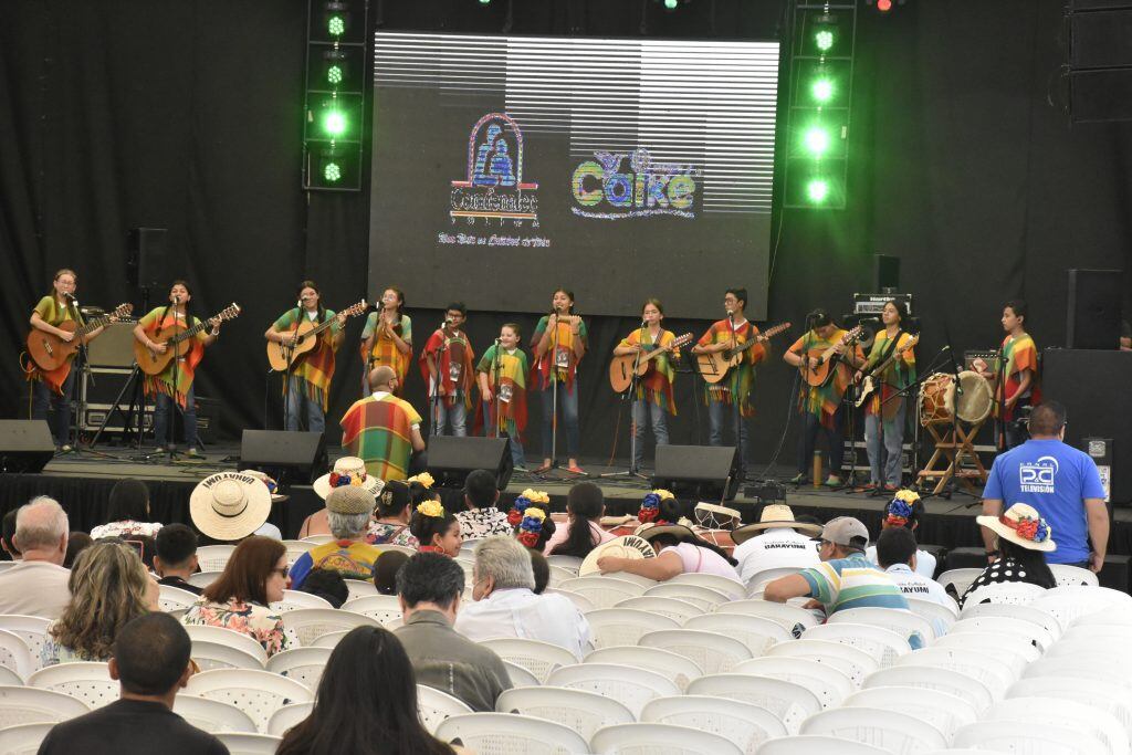 La agrupación ibaguereña Güipas dirigida por 'Totoya' Noreña/Cortesía Fundación Musical de Colombia