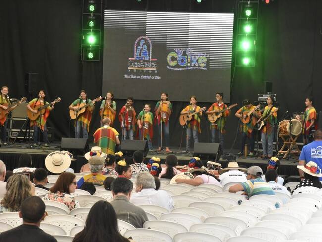 La agrupación ibaguereña Güipas dirigida por 'Totoya' Noreña/Cortesía Fundación Musical de Colombia
