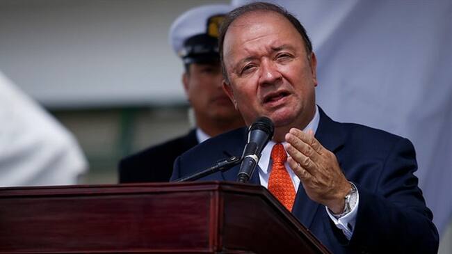 Luis Carlos Villegas, ministro de Defensa. Foto: Colprensa