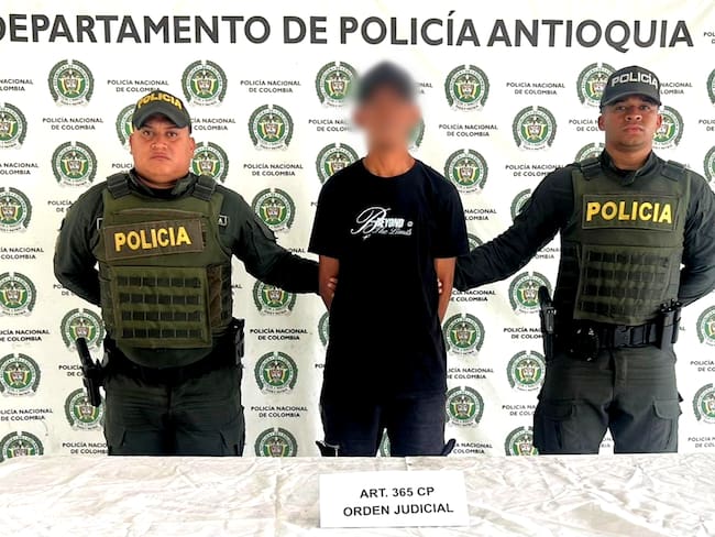 Foto: Departamento de Policía Antioquia