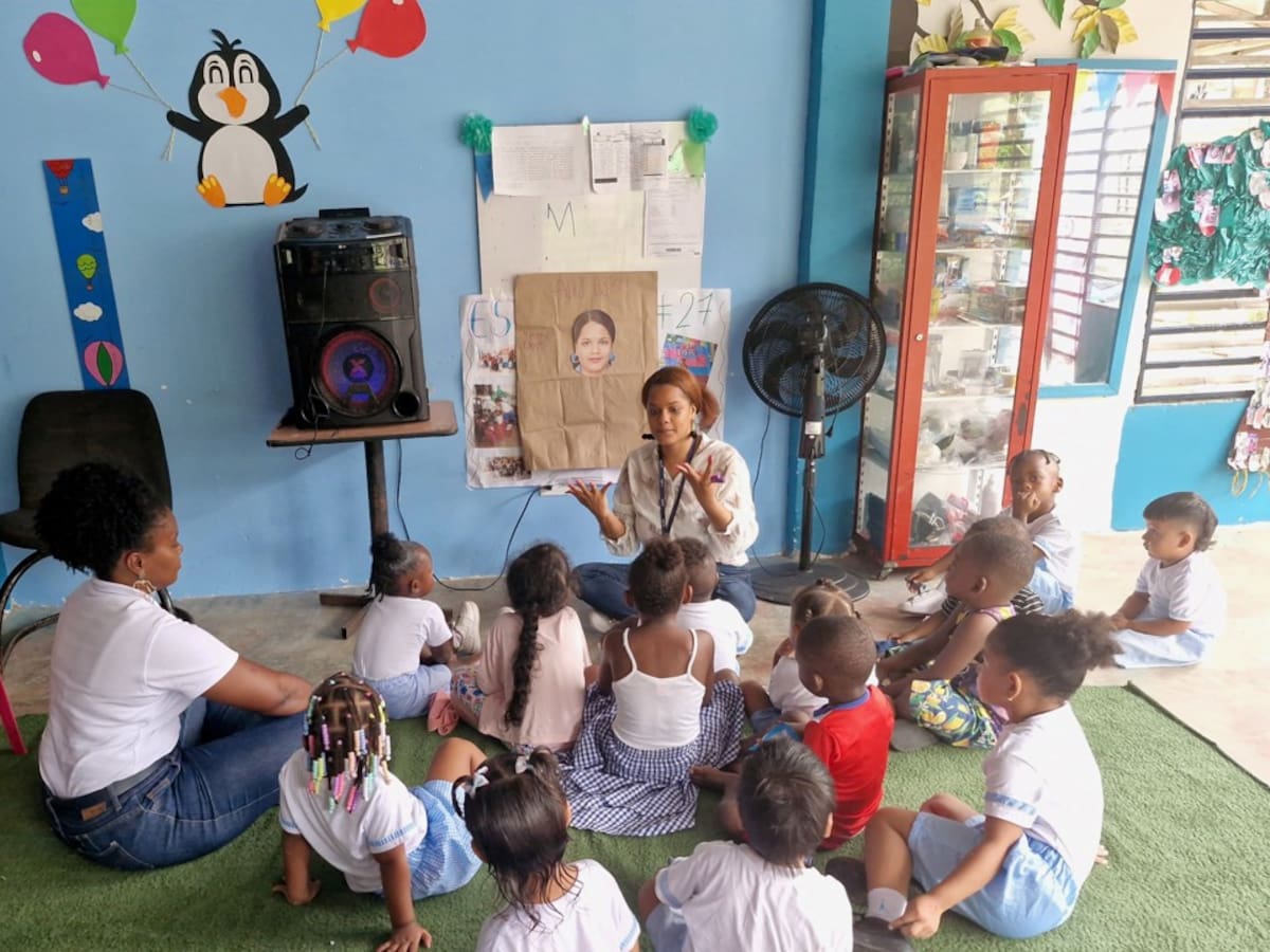 Cartageneros se suman a iniciativa que fortalece la educación inicial en Barú y Bicentenario