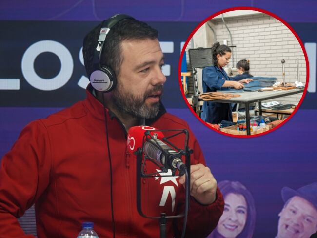 Alcalde de Bogotá, Carlos Fernando Galán, durante entrevista en Sin Anestesia de la Luciérnaga, Foto extraída del portal web de la alcaldía    