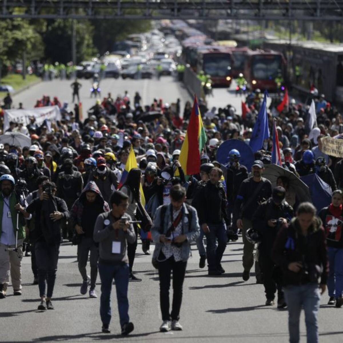 Bogotá tiene listos protocolos de seguridad para manifestaciones del martes
