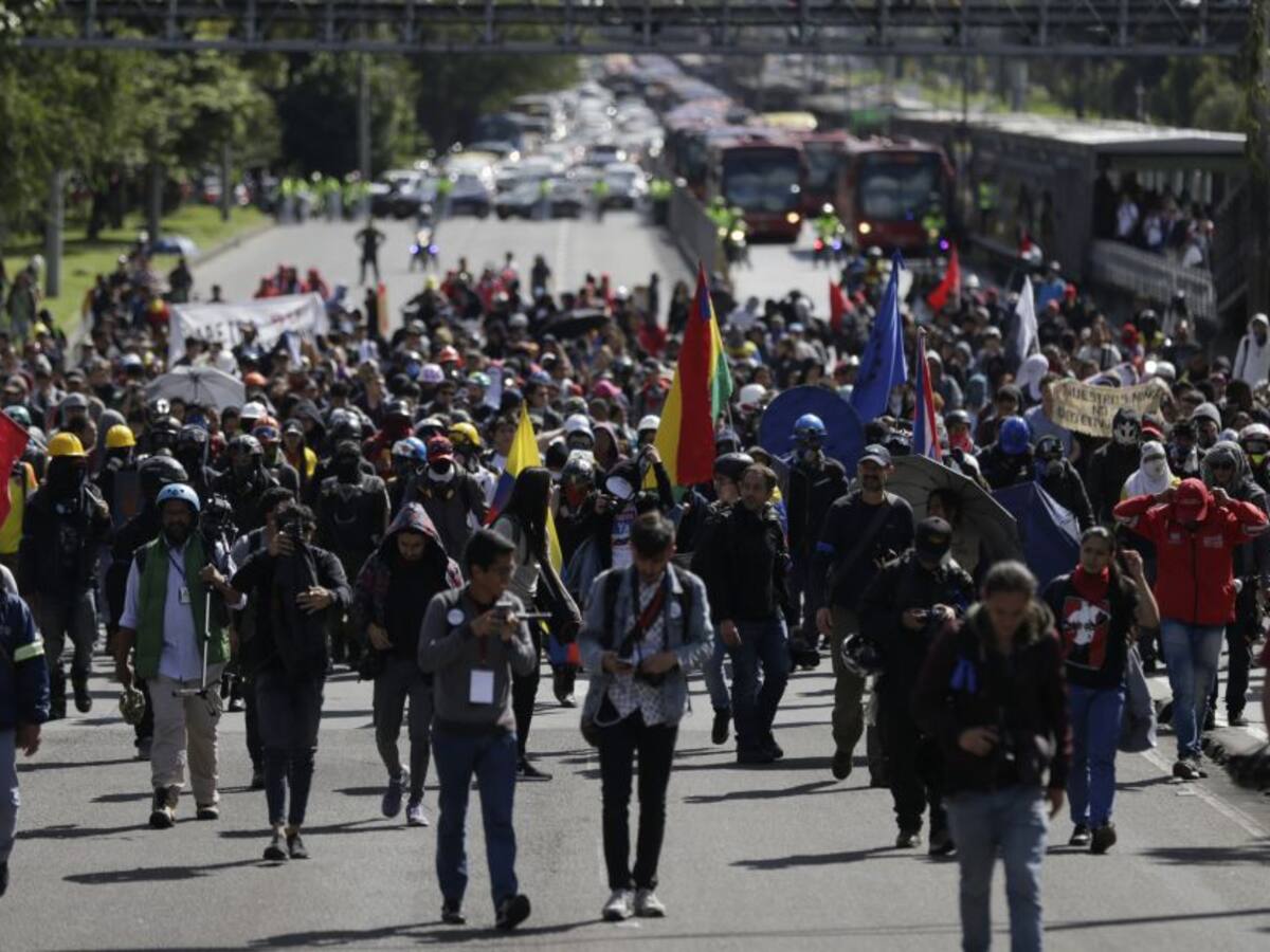 Bogotá tiene listos protocolos de seguridad para manifestaciones del martes