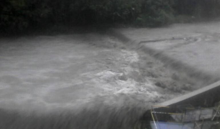 Río Combeima de Ibagué.