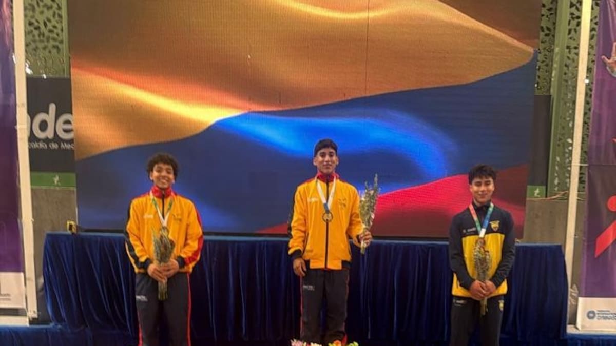 El nortesantandereano Camilo Vera se llevó el oro en el Sudamericano de Gimnasia Artística