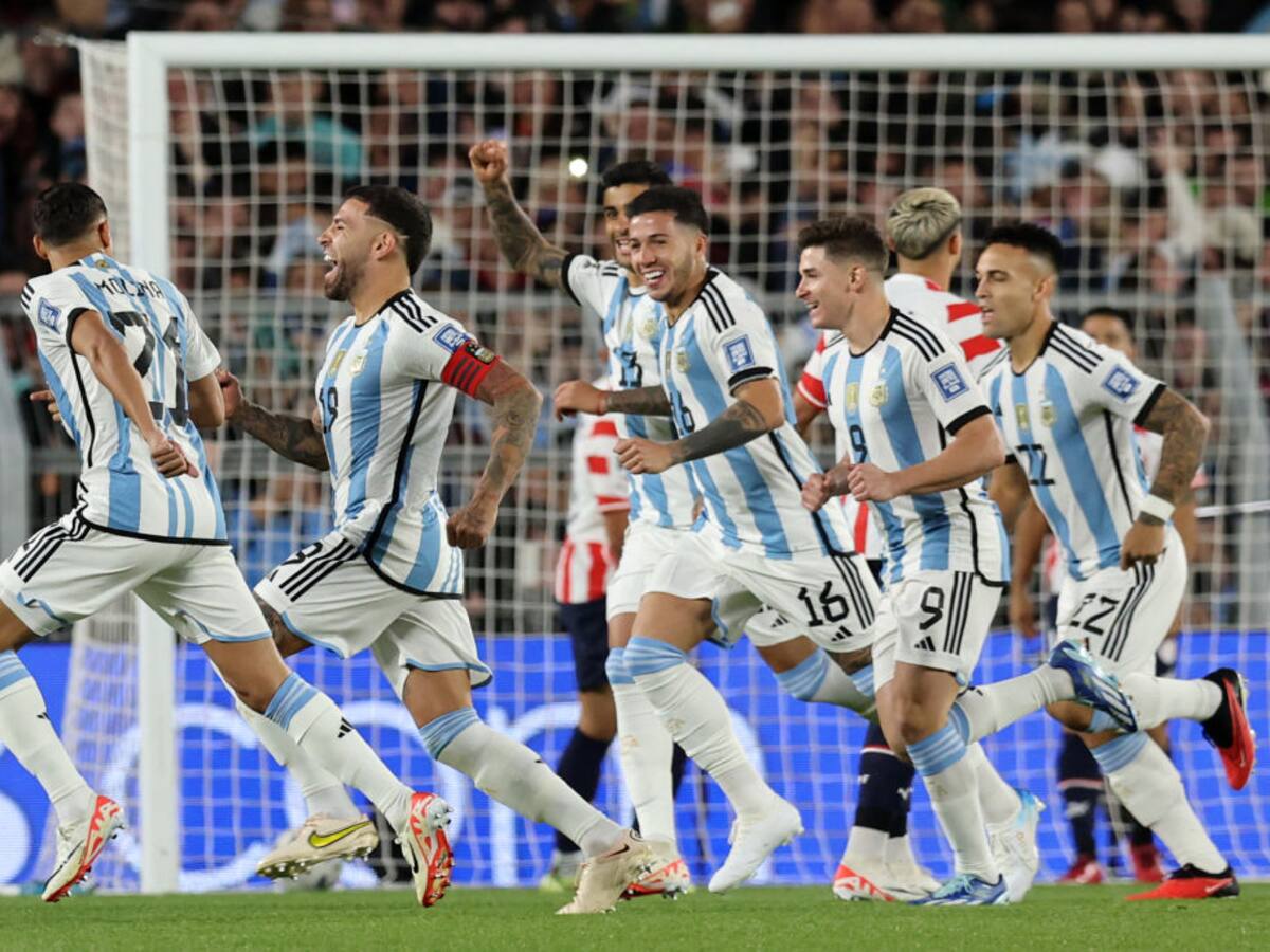 Argentina se pasea en las Eliminatorias: tiene puntaje perfecto tras vencer a Paraguay