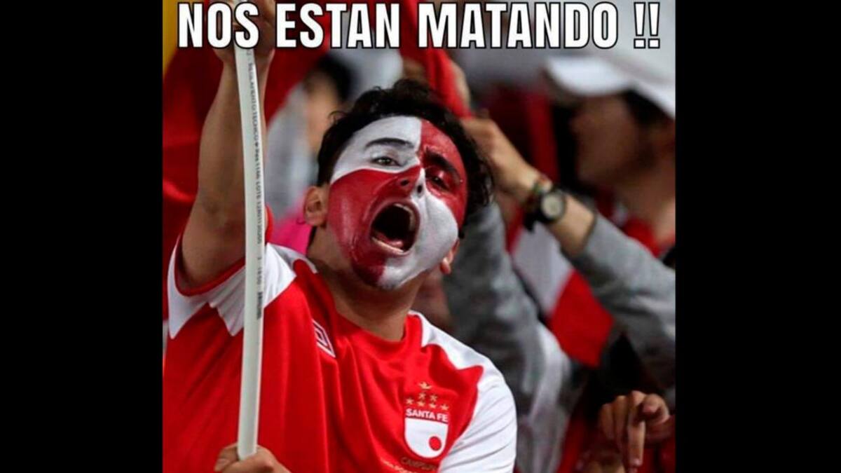 “Santa Fe se unió al paro con plantón en el Monumental” y más memes