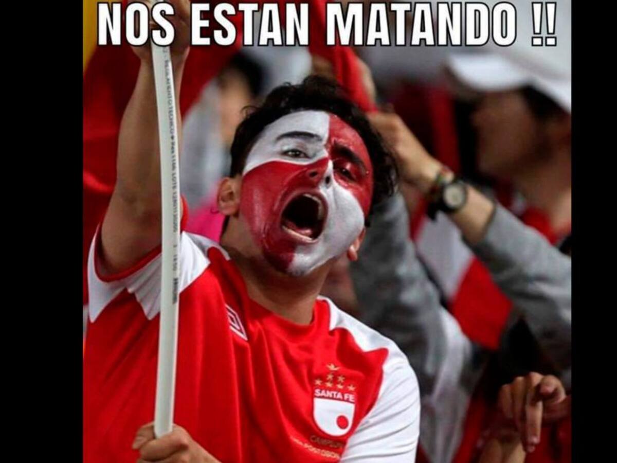 “Santa Fe se unió al paro con plantón en el Monumental” y más memes