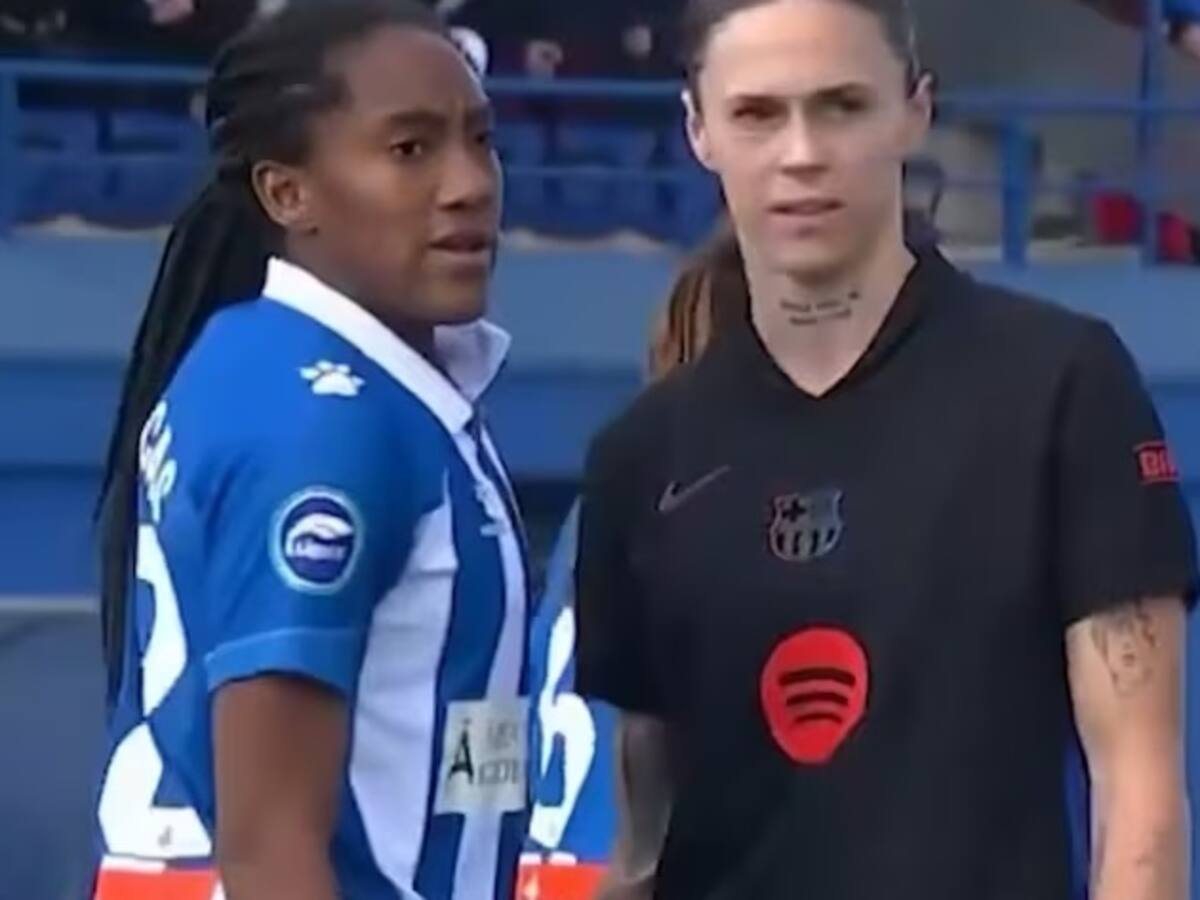 Futbolista de Barcelona respondió tras escándalo por tocamiento a la colombiana Daniela Caracas